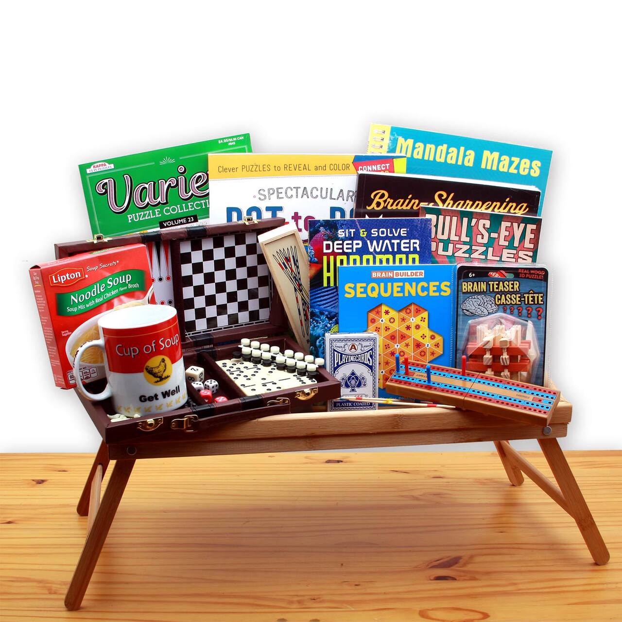 Rest & Recovery Get Well Activity Tray Gift Set